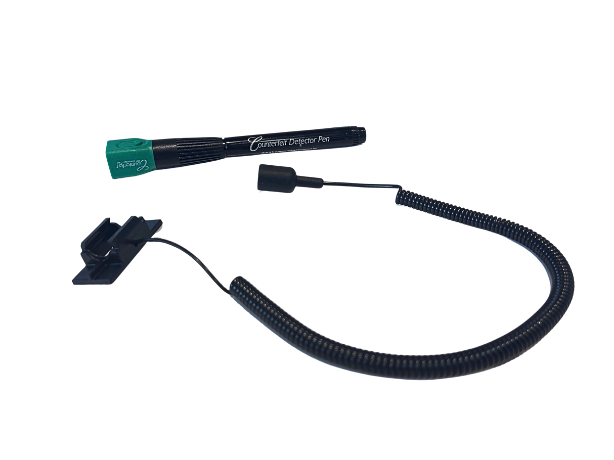 Dri Mark® Dual Detection Pen with Coil and Countertop Holder