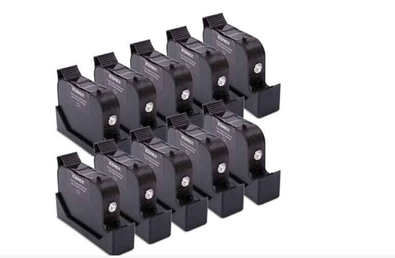 9412-0111 - Graphical Endorser Black Ink Cartridge - 10-carton