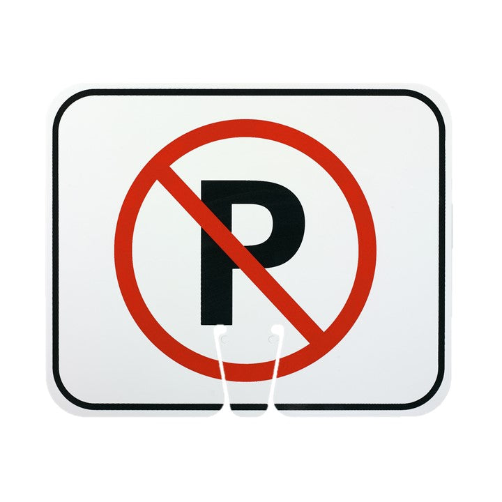 Cone Sign - NO PARKING Symbol