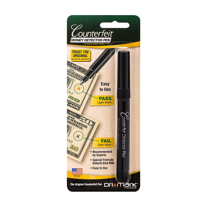 Dri Mark® Counterfeit Money Detector Pen for US banknotes