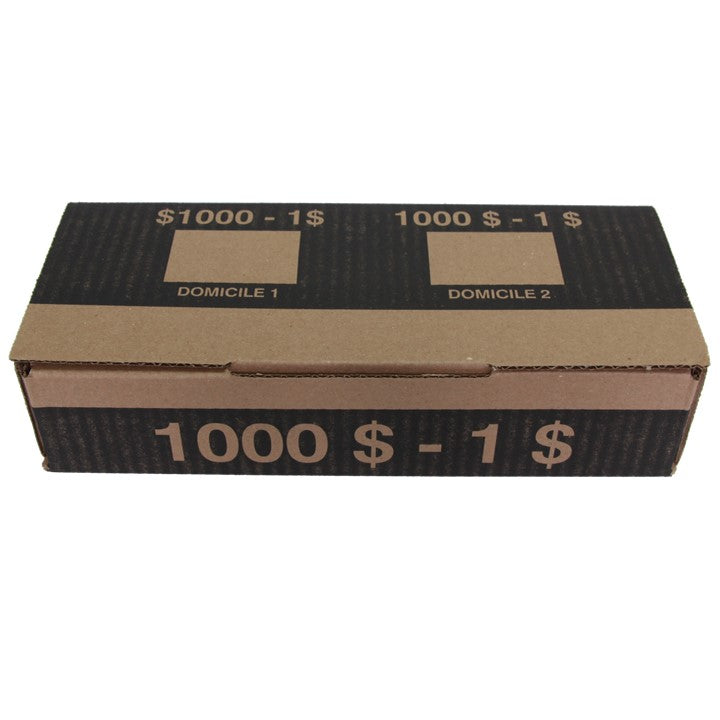 Die-Cut Coin Boxes for Canadian Coin Rolls