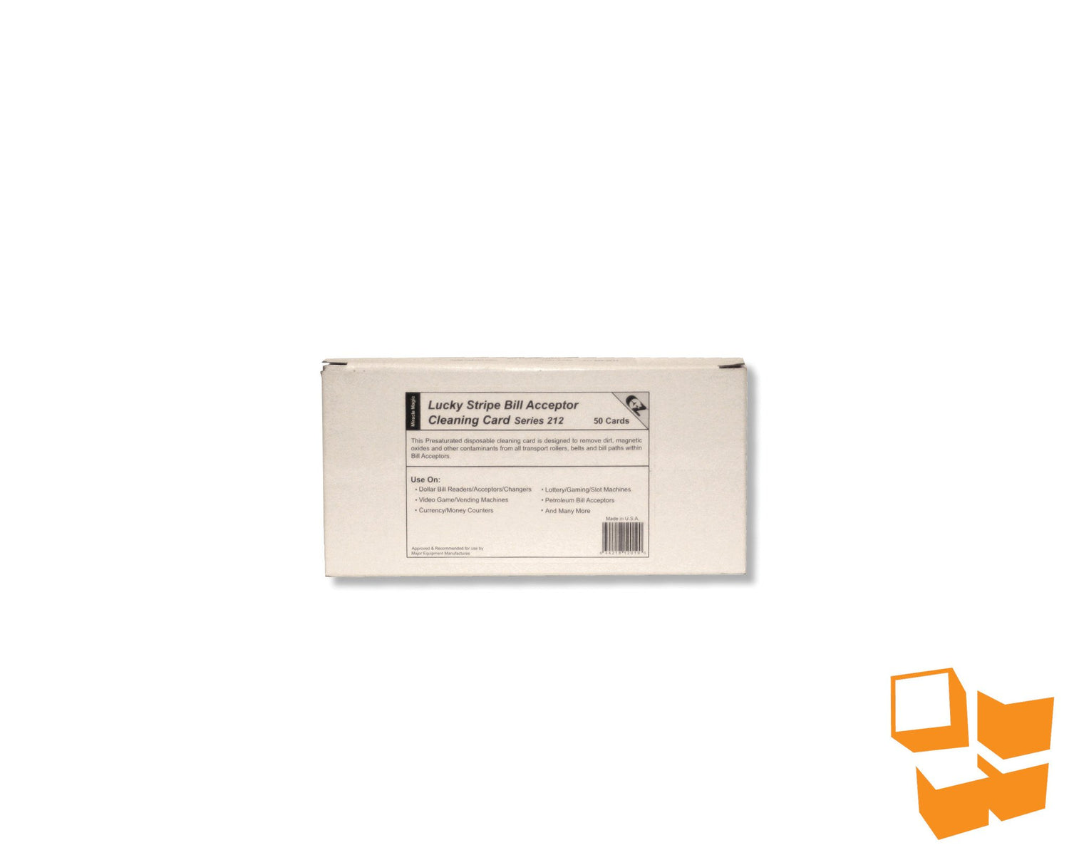 EZ™ Bill Acceptor Cleaning Cards w-Miracle Magic