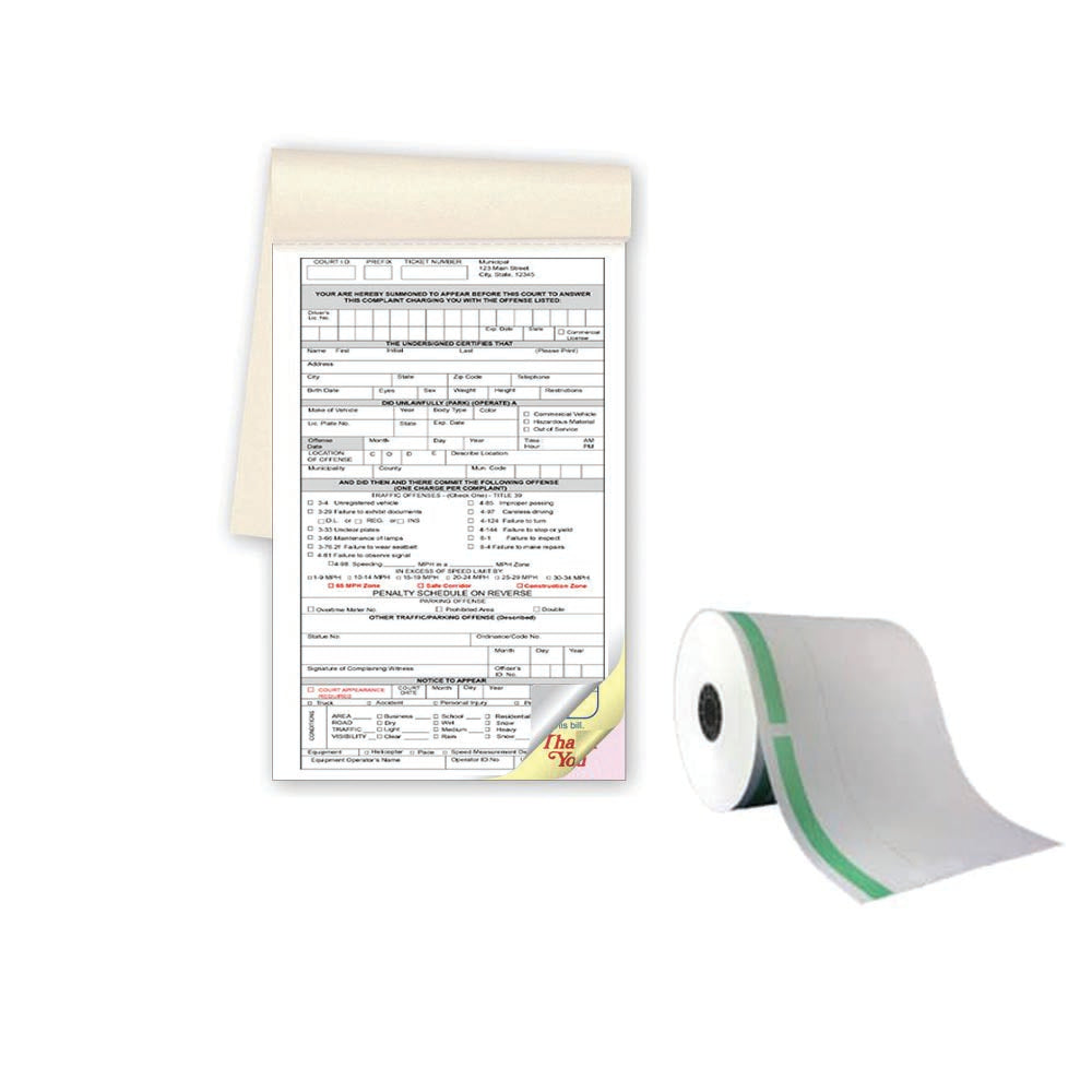 Ticket Books & Rolls