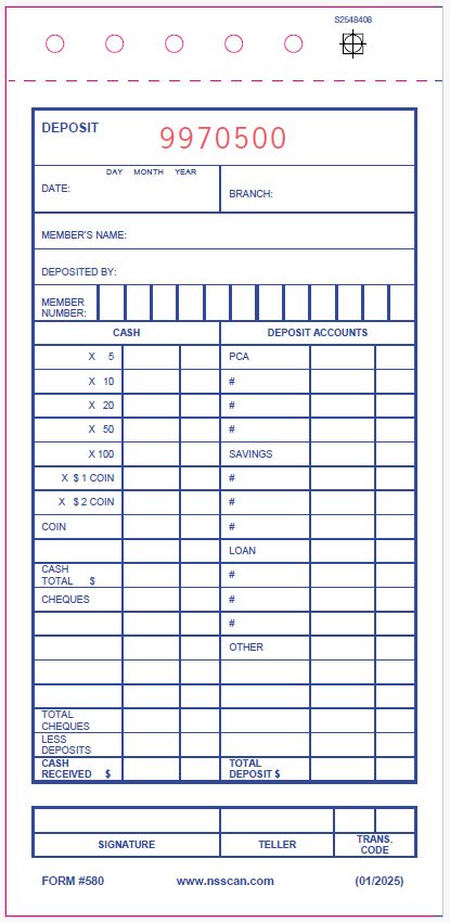 Standardizing the Teller Line: How Custom MICR-Encoded Deposit Slips Accelerate Bank Reconciliation