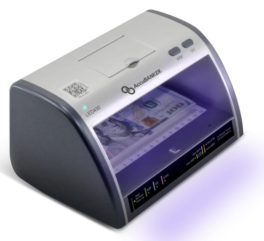 AccuBanker Counterfeit Bill Scanner