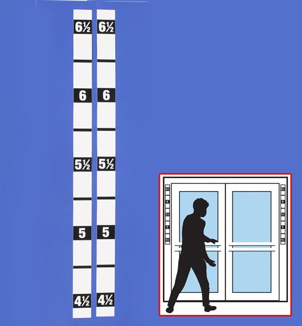 Door Height Marker Strips