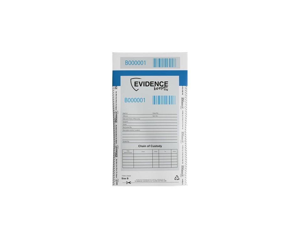 6.5x10 EVIDENCE keeperbag™ Poly Evidence Collection Bags