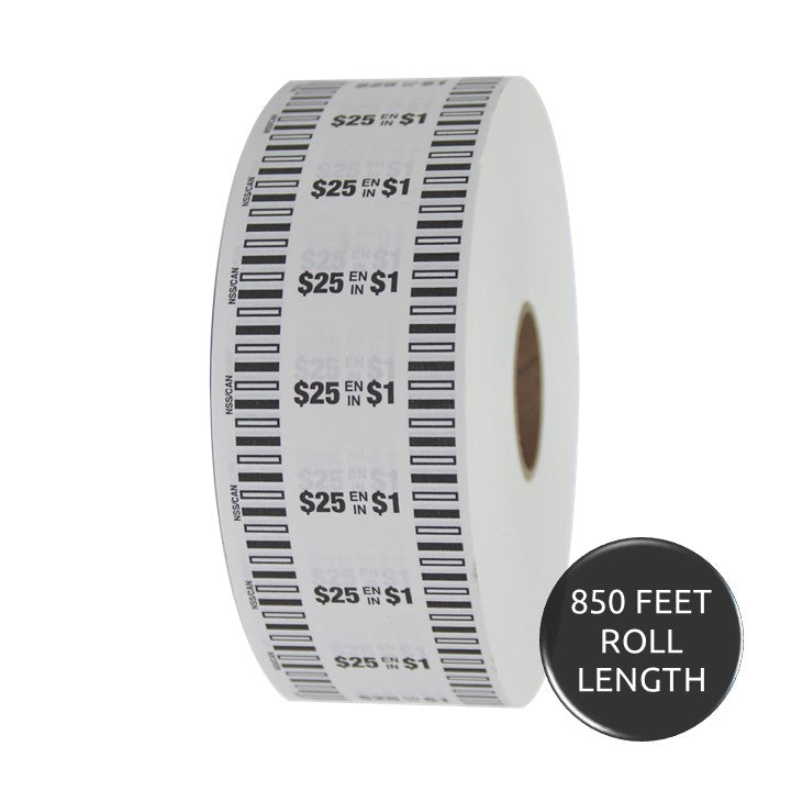 Outus 512 Pcs Assorted Coin Wrappers Rolls Preformed Coin Wrappers Rollers Paper Rolls Wrapping