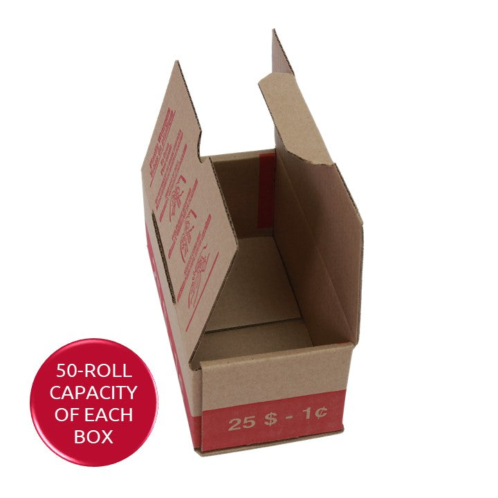 Die-Cut Coin Boxes for Canadian Coin Rolls - Northern Specialty ...