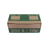 Die-Cut Coin Boxes for Canadian Coin Rolls