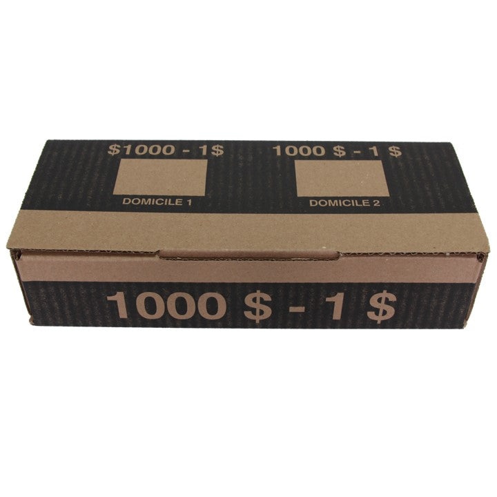 Die-Cut Coin Boxes for Canadian Coin Rolls