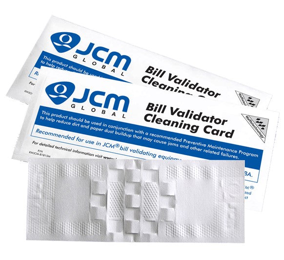 Waffletechnology® Cleaning Cards for JCM Bill Validators