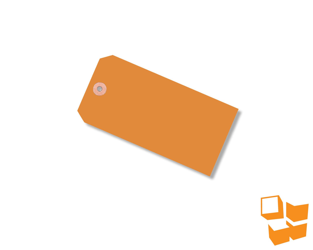 General Purpose No. 8 Shipping Tags – Orange