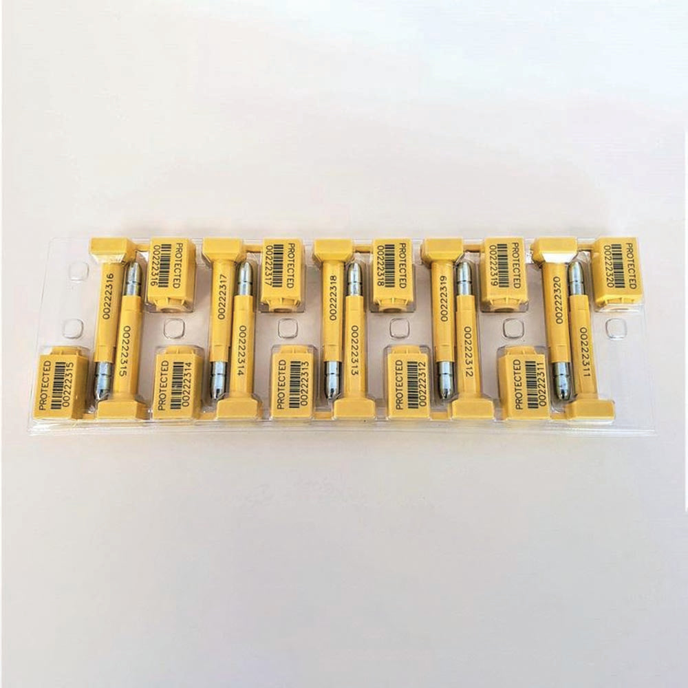 Metal Bolt Seals - Yellow