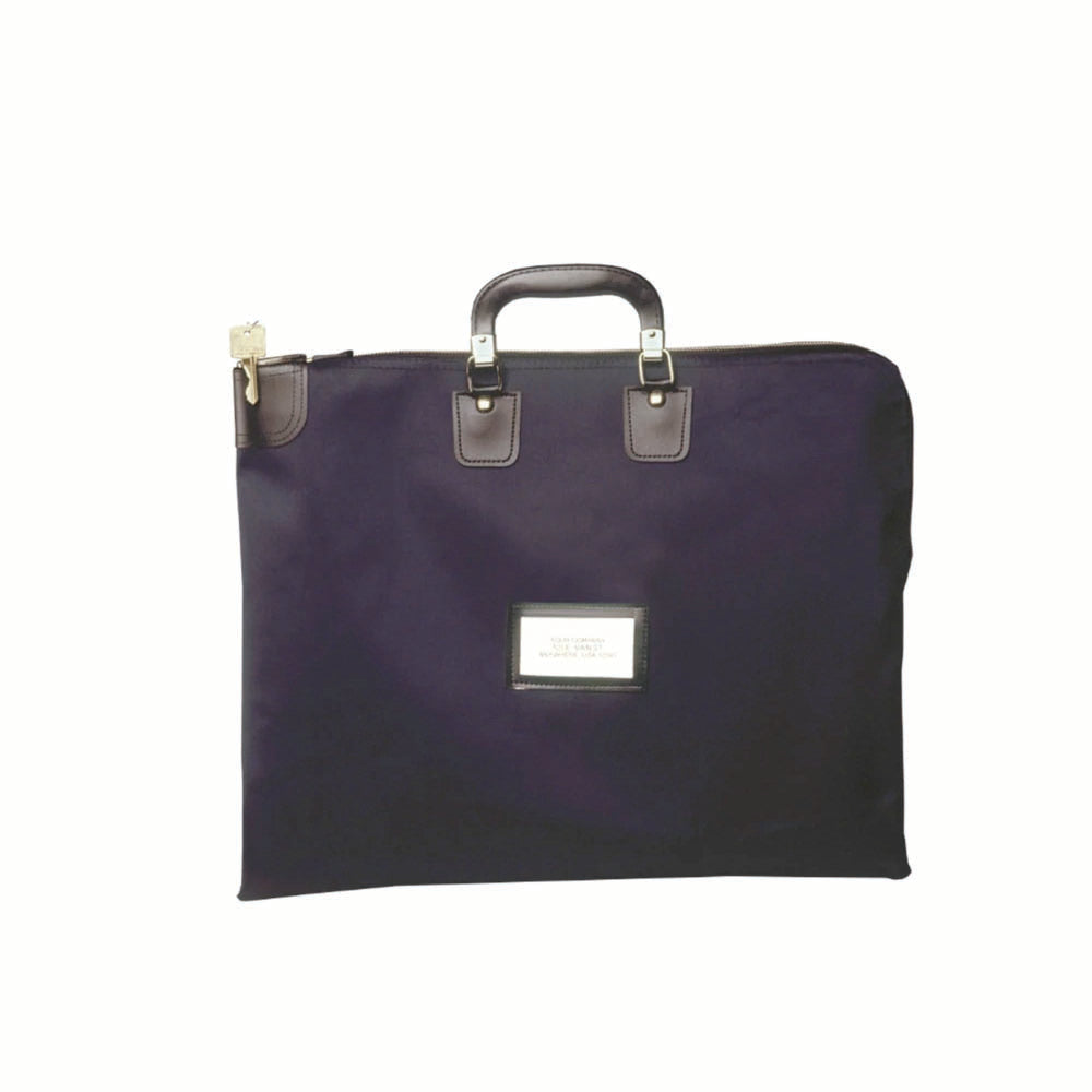 Briefcase Style Locking Courier Bag