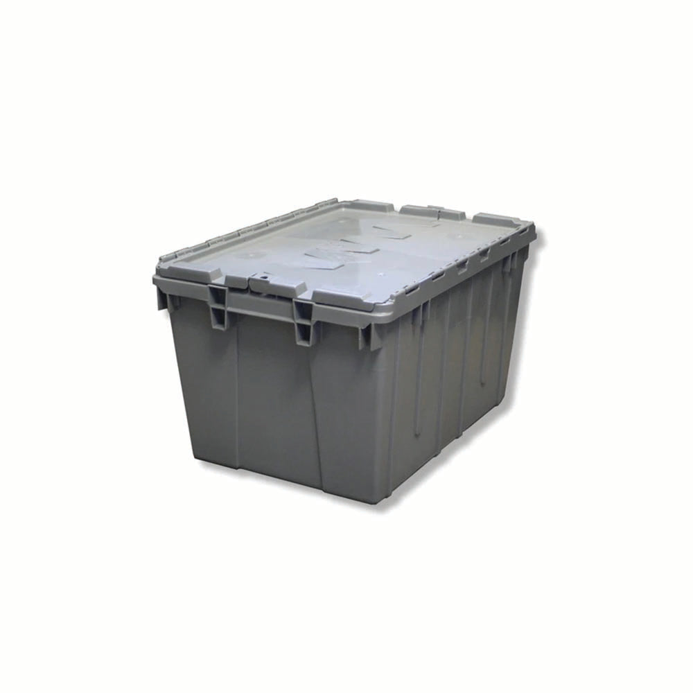 Lockable Courier Box with Attached Lid - Medium